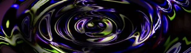 32:9 Ultrawide Neon Tunnel Spiraling Vortex VJ Loop 60fps Screensaver