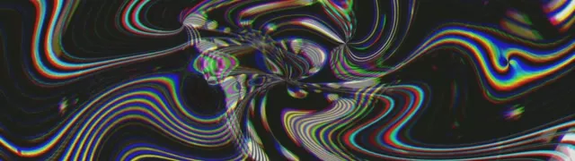 32:9 Ultrawide Neon Tunnel Spiraling Vortex VJ Loop 60fps Screensaver
