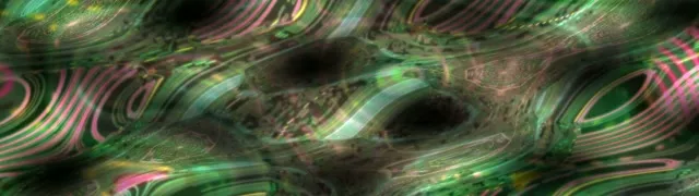 32:9 Ultrawide Neon Tunnel Spiraling Vortex VJ Loop 60fps Screensaver