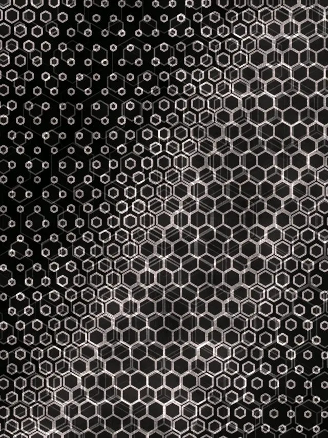 3:4 iPad Portrait 60FPS Hexagon Kaleidoscope Screensaver VJ Loop