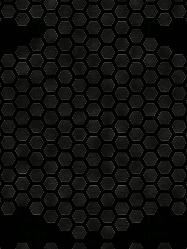 3:4 iPad Portrait 60FPS Hexagon Spiral Screensaver | Motion Background Loop