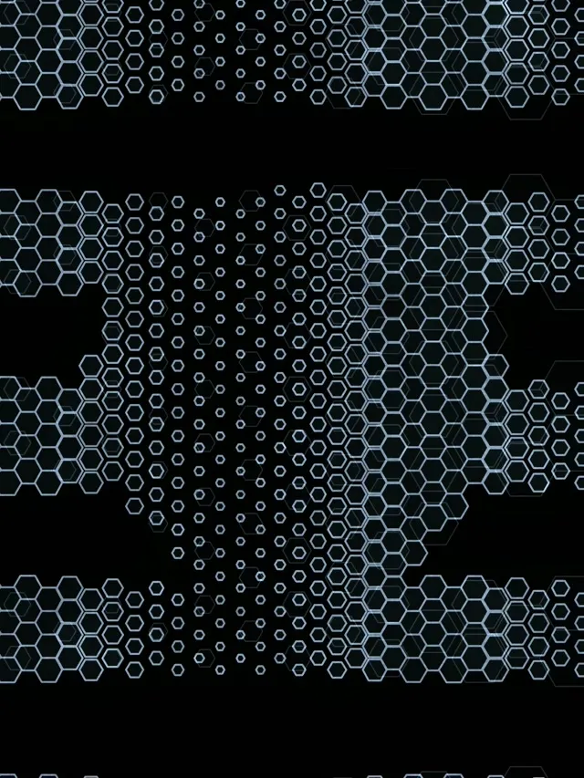 3:4 iPad Portrait 60FPS Hexagon Tunnel Screensaver | Live Wallpaper