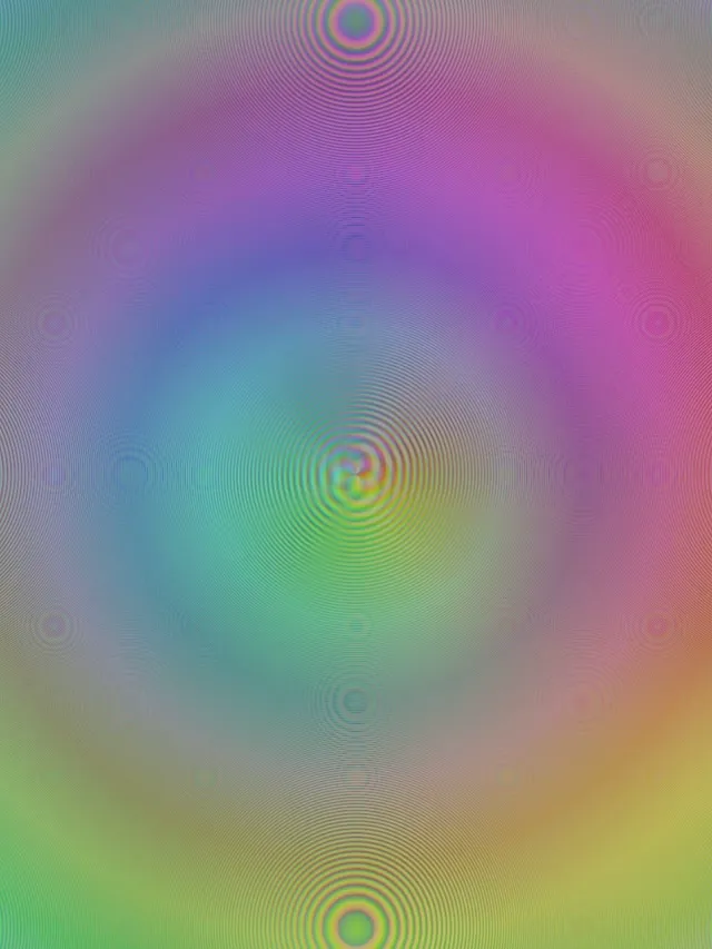 3:4 iPad Portrait 60FPS Kaleidoscope | VJ Animation Rainbow Neon Screensaver