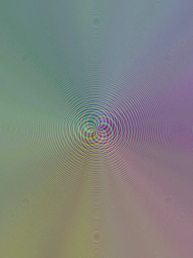 3:4 iPad Portrait 60FPS Screensaver | Neon Spiral VJ Live Wallpaper
