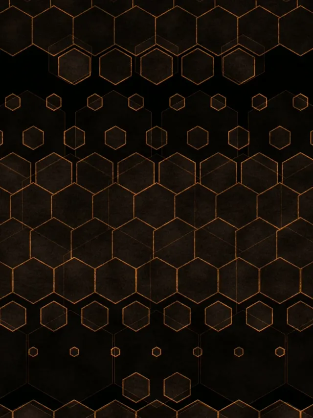 3:4 iPad Portrait 60fps Screensaver Neon Tunnel Background for Edits Gold