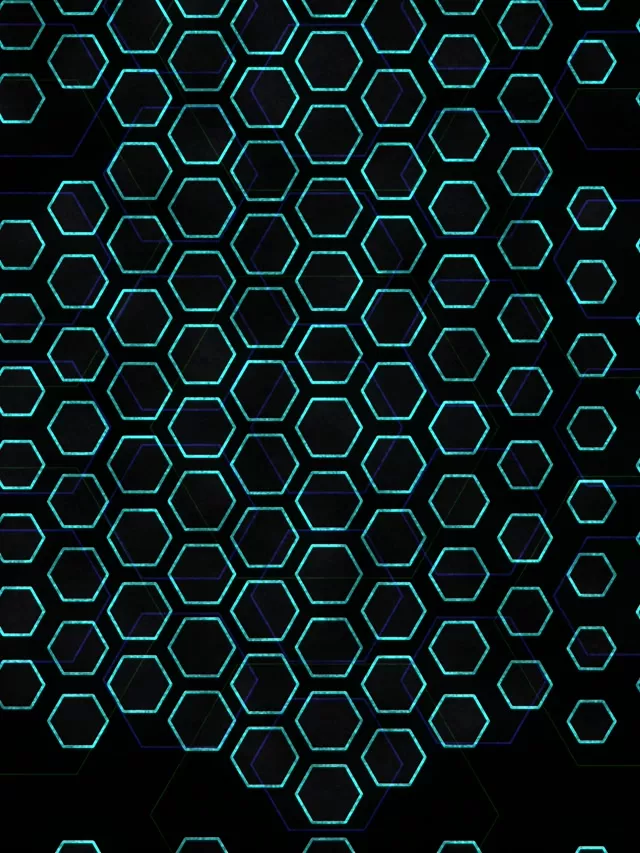 3:4 iPad Portrait 60fps Screensaver Neon Tunnel Live Wallpaper Hex