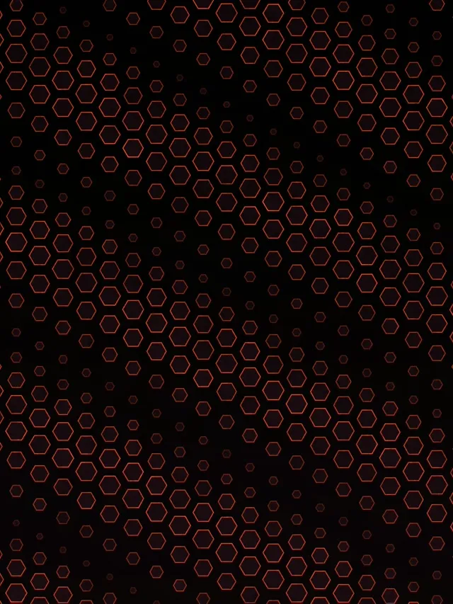 3:4 iPad Portrait 60fps Screensaver Neon Tunnel Motion Background Red Hex