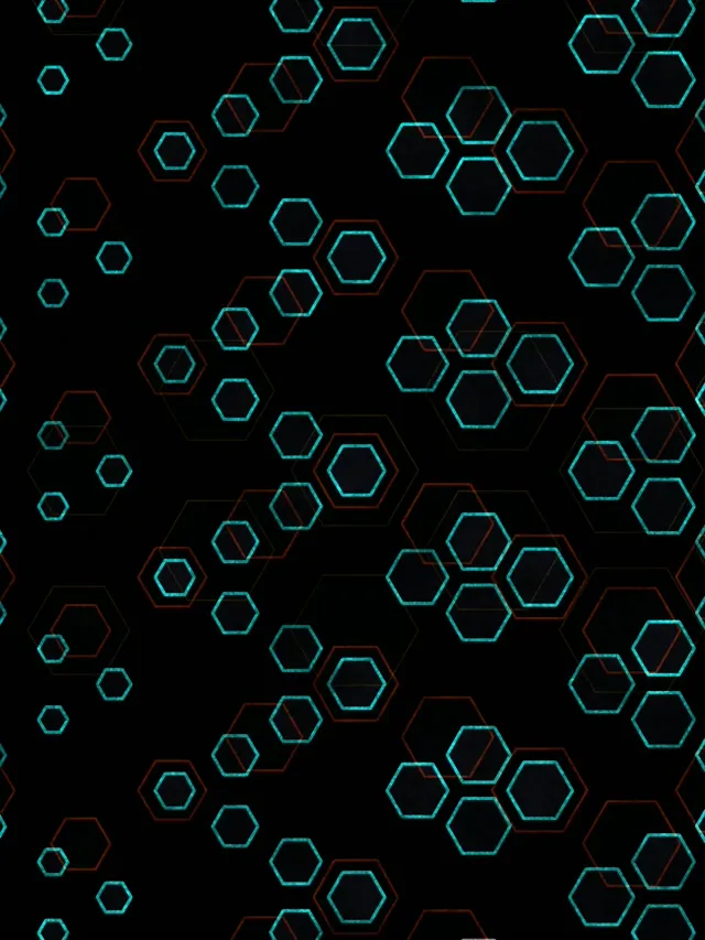 3:4 iPad Portrait 60fps Screensaver Neon Tunnel VJ Animation Cyan Glow