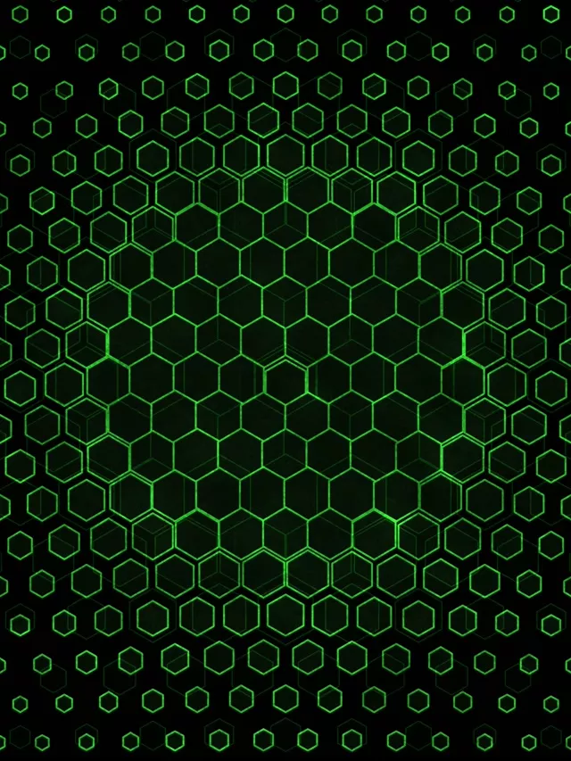 3:4 iPad Portrait 60fps Screensaver Neon Tunnel VJ Loop Glowing Geometric Shapes