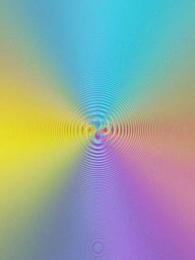 3:4 Vertical 60fps Screensaver Neon Tunnel Cascading Pastel Vortex Background Edits