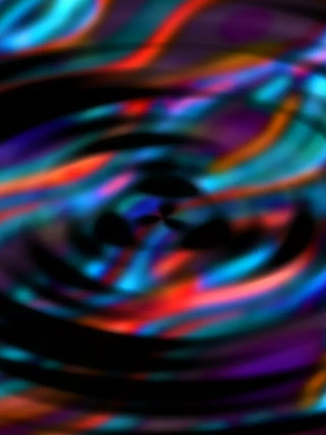 3:4 Vertical 60fps Screensaver Neon Tunnel Flowing Pink Purple Tunnel VJ Footage