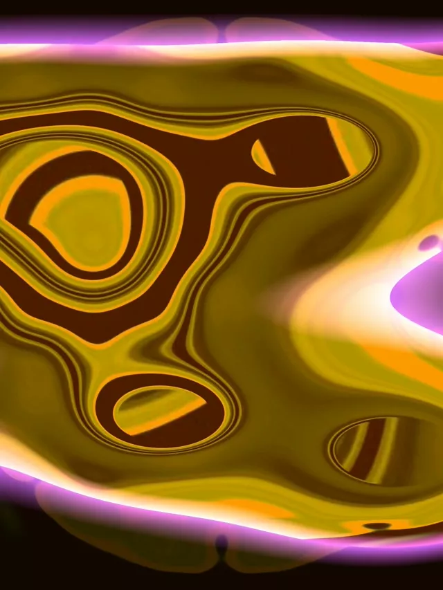 3:4 Vertical 60fps Screensaver Neon Tunnel Pulsating Butterfly Portal Vj Loop Neon