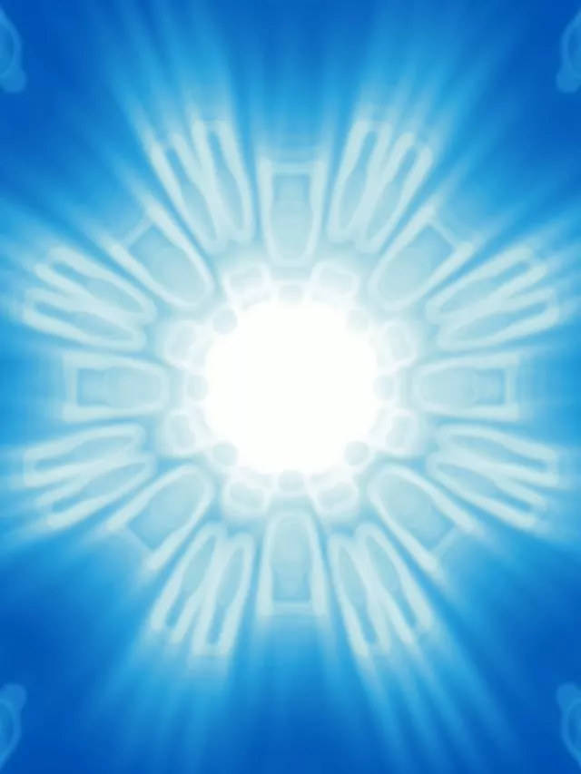 3:4 Vertical 60fps Screensaver Neon Tunnel Shimmering Finger Pattern Live Wallpaper