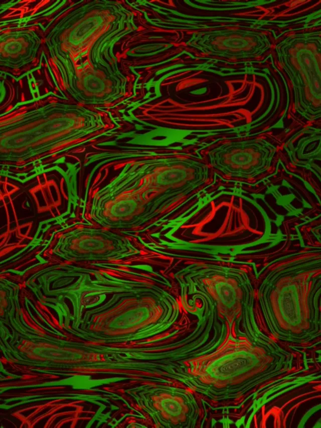 3:4 Vertical Neon Tunnel 60fps Screensaver - Radiant Concentric Diamond Spiral Animation