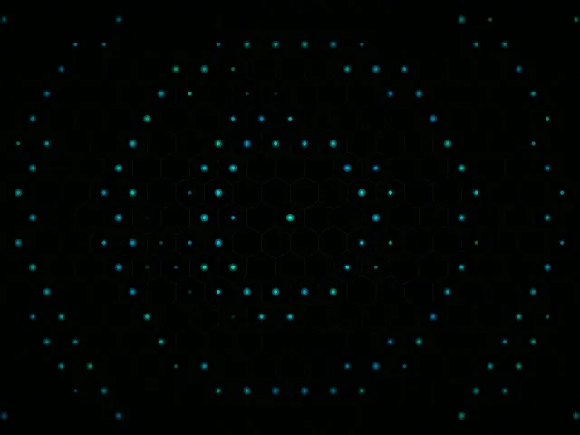 4:3 Classic | 60fps Cyan Particle Network Live Wallpaper Screensaver