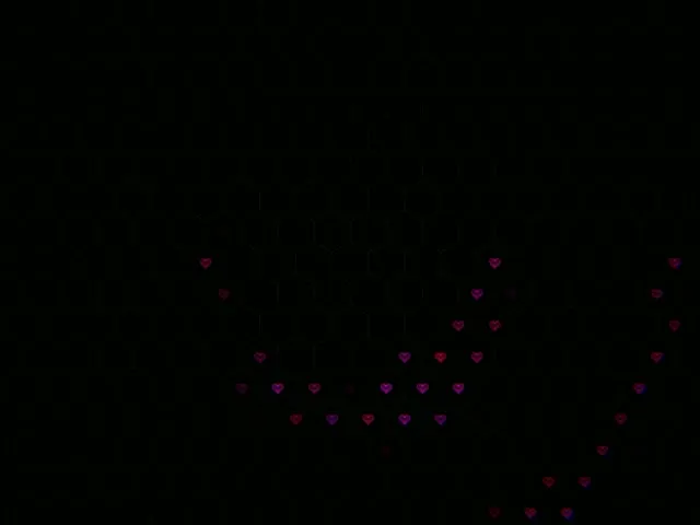 4:3 Classic | 60fps Pink Hearts Falling Live Wallpaper VJ Screensaver