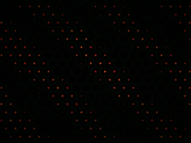 4:3 Classic 60fps Red Particle Grid Network Motion Screensaver VJ Loop