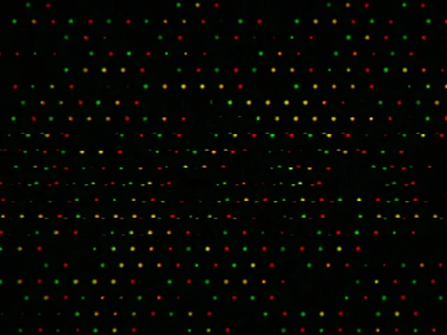 4:3 Classic | 60fps Screensaver - LED Particle Rain Animated Motion Background