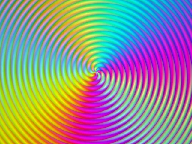 4:3 Classic | Colorful spiral pattern 60fps screensaver live wallpaper