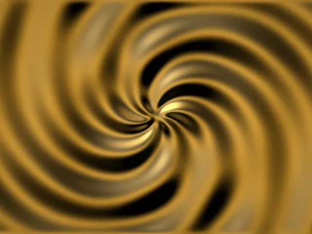 4:3 Classic Golden Spiral 60fps Motion Background VJ Loop Screensaver