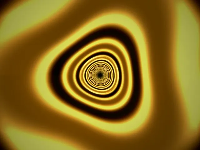 4:3 Classic | Yellow Vortex 60fps Screensaver Live Wallpaper