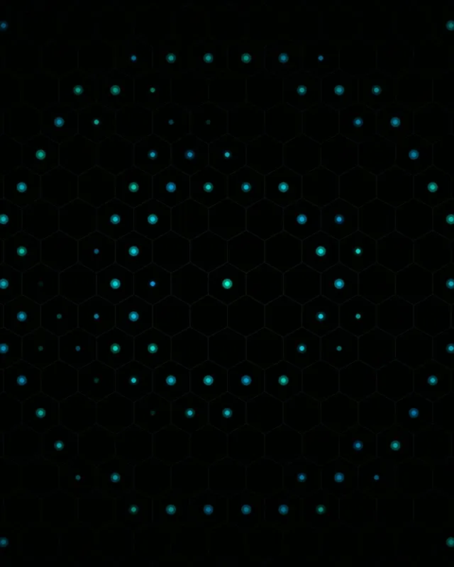 4:5 Instagram | 60fps Cyan Particle Network Motion Screensaver Loop