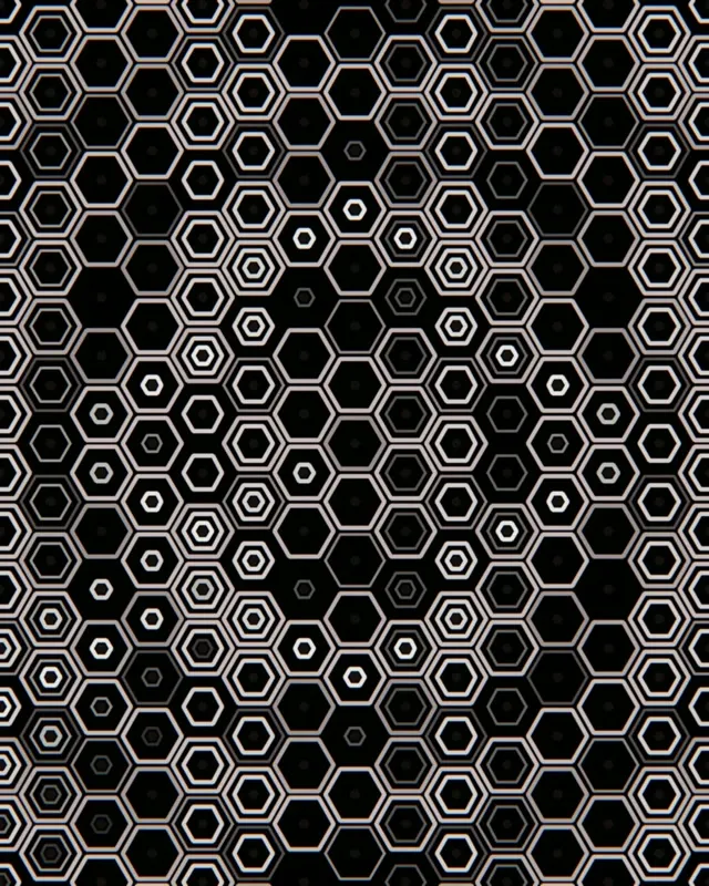 4:5 Instagram | 60fps Hexagonal Honeycomb Screensaver Live Wallpaper VJ Motion