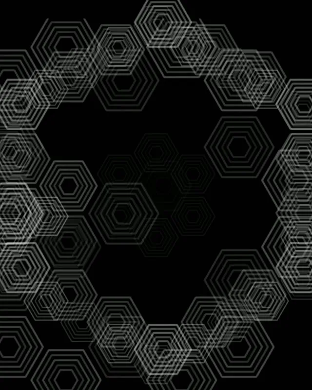 4:5 Instagram | 60fps Hexagonal Motion Live Wallpaper Screensaver