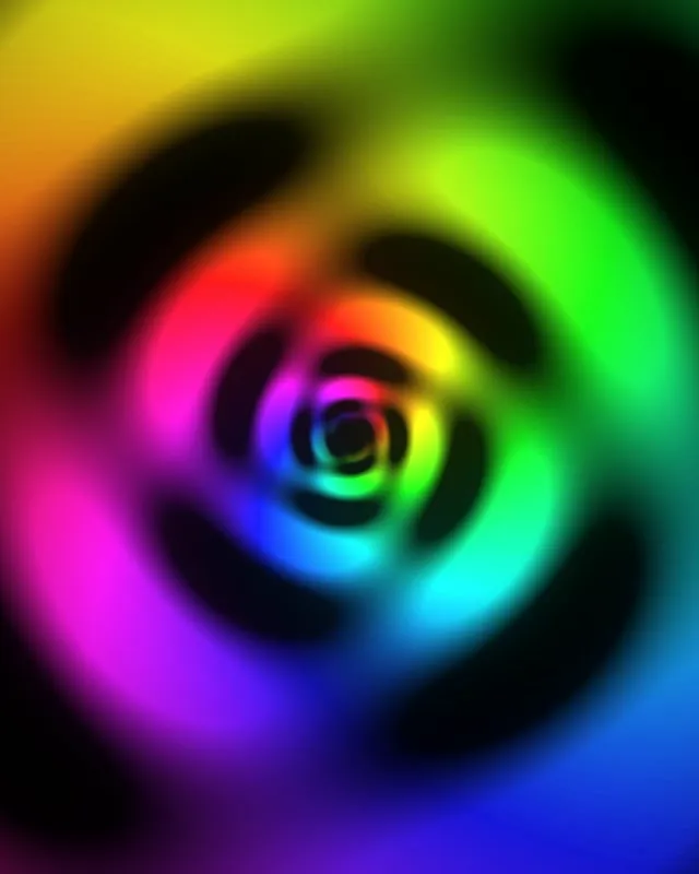 4:5 Instagram | 60fps Screensaver | Colorful Spiral Vortex Motion Wallpaper