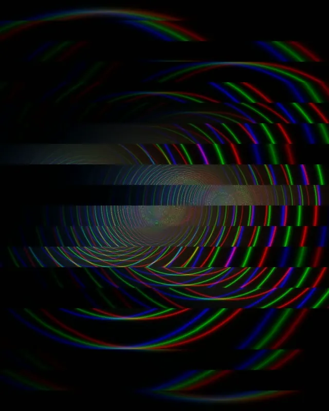 4:5 Instagram | Abstract Neon Tunnel 60fps Screensaver Loop