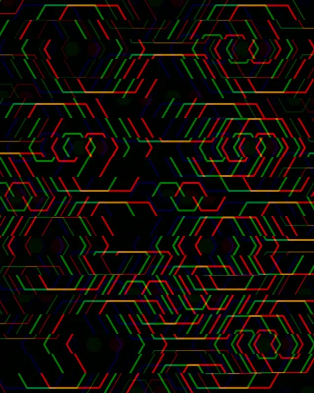 4:5 Instagram | Colorful geometric lines 60fps screensaver wallpaper
