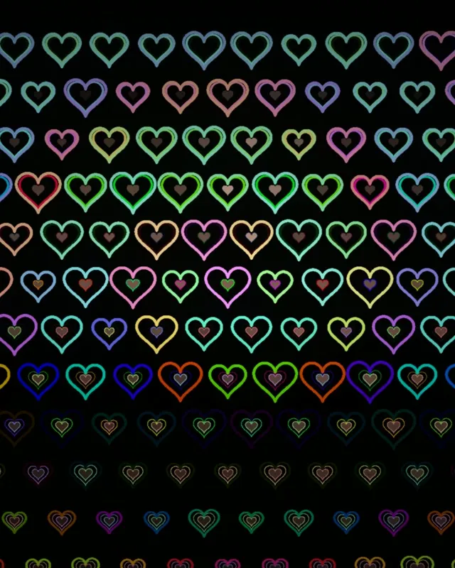 4:5 Instagram | Colorful Neon 60fps Screensaver Live Loop