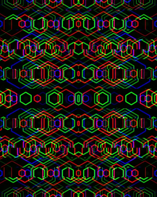 4:5 Instagram | Geometric Bright Forms VJ 60fps Screensaver