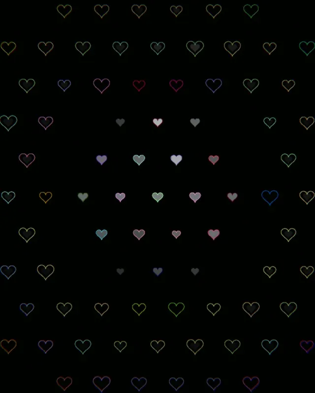 4:5 Instagram | Hearts Animation 60fps Screensaver Live Background