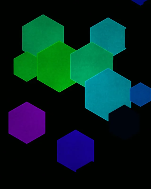4:5 Instagram Hexagon 60fps Screensaver Live Wallpaper | Colorful VJ Motion Loop