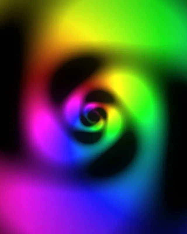 4:5 Instagram | Neon Spiral Tunnel 60fps Screensaver VJ Loop