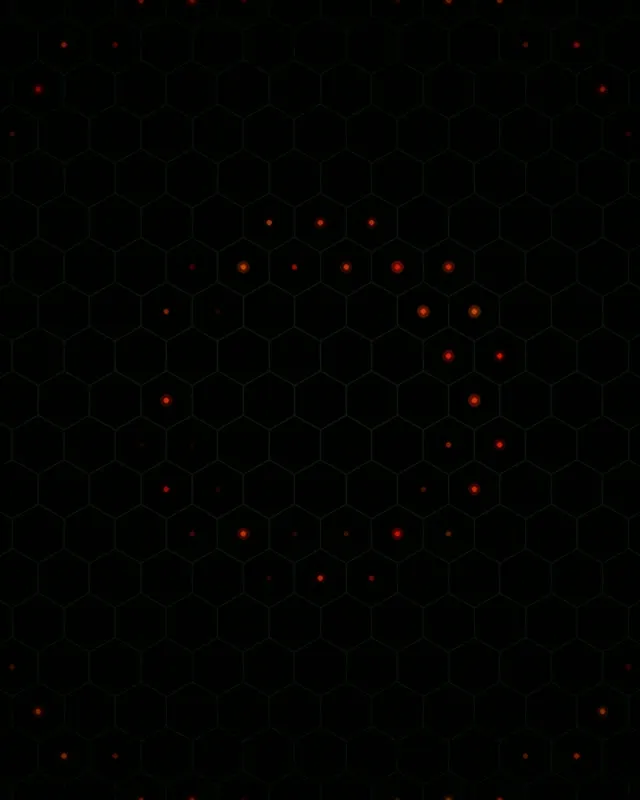 4:5 Instagram | Red Hexagon Network 60fps Live Wallpaper
