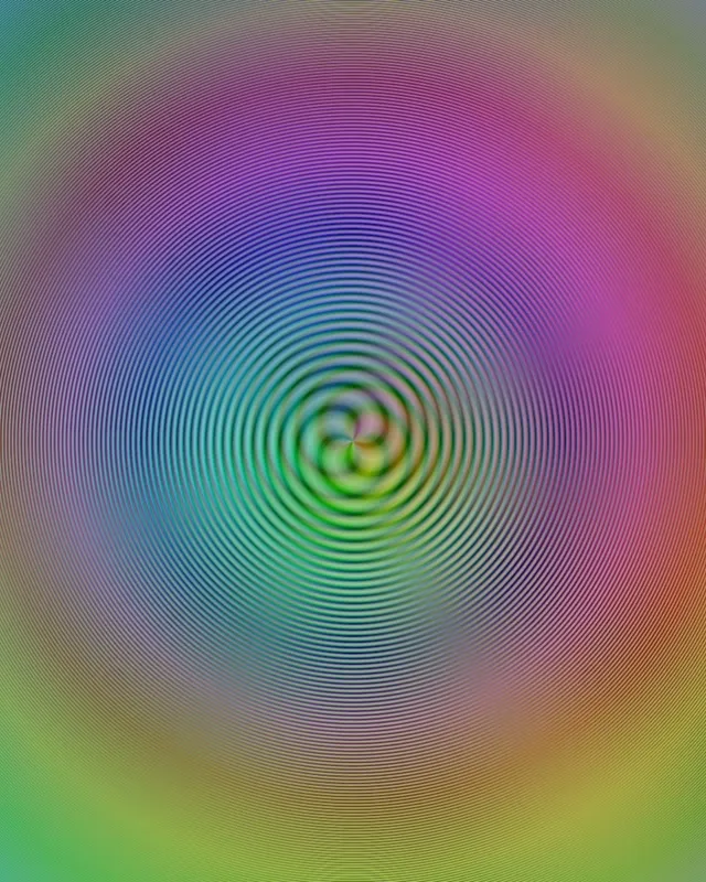 4:5 Portrait 60fps Screensaver Neon Tunnel Energetic Rainbow Vortex Live Wallpaper