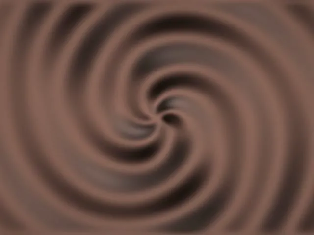 4:3 Classic | 60FPS Brown Spiral Screensaver | VJ Animation