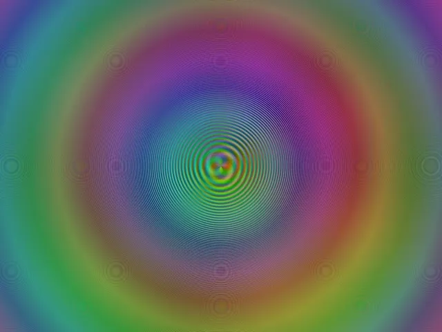 4:3 Classic | 60fps Gold Indigo Twisting Spiral Screensaver Live Wallpaper