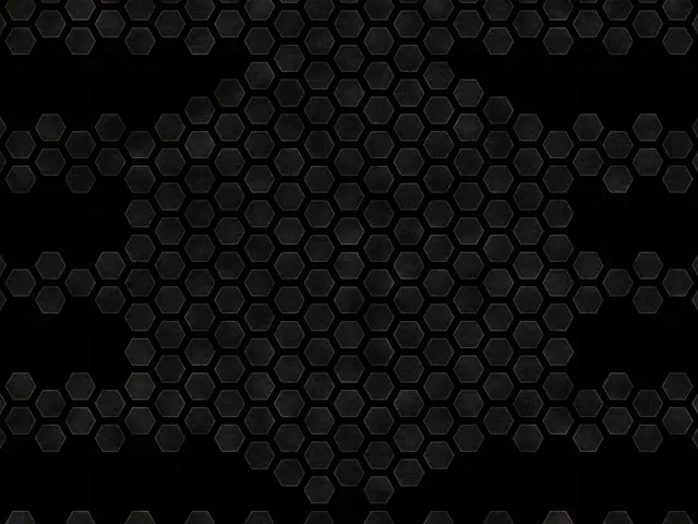 4:3 Classic 60FPS Hexagon Grid Screensaver | VJ Loop Abstract