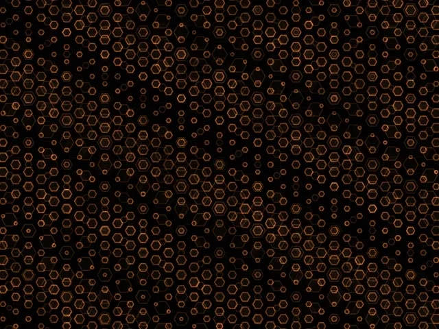4:3 Classic | 60FPS Hexagon Tunnel Screensaver VJ Animation Neon