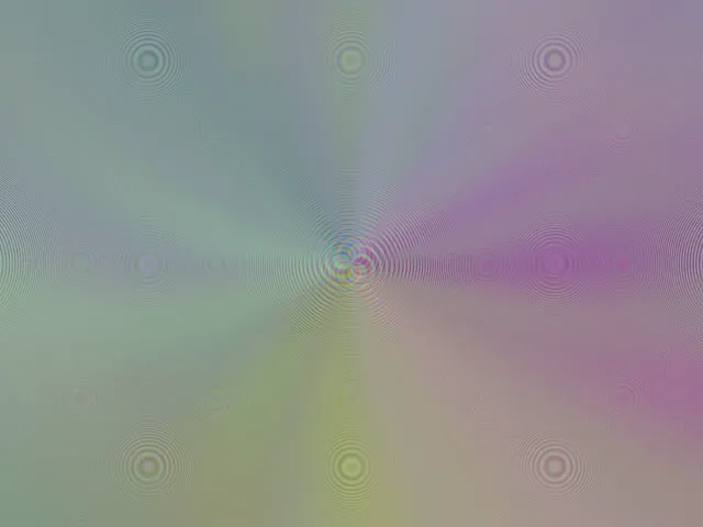 4:3 Classic | 60FPS Kaleidoscope Screensaver | Motion Background Neon Gradient Ripples