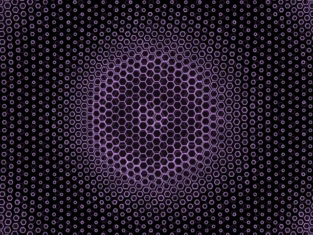 4:3 Classic 60fps Screensaver Neon Tunnel Motion Background Geometric