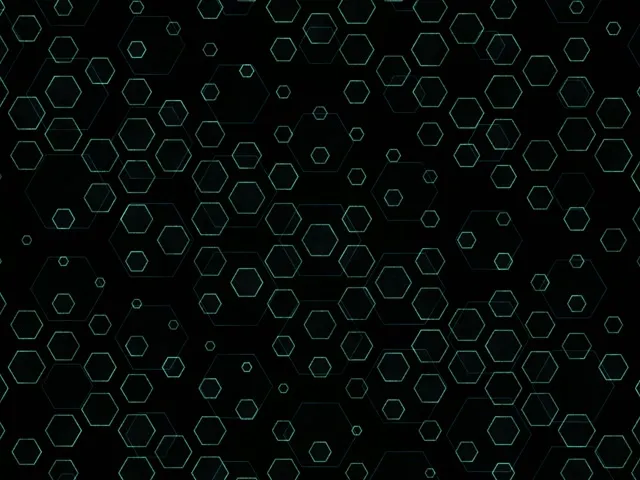 4:3 Classic 60fps Screensaver Neon Tunnel Motion Background | Green Glow