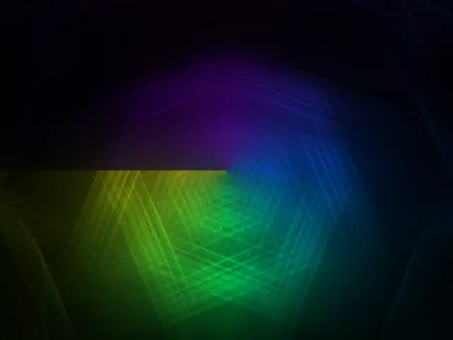 4:3 Classic 60fps Screensaver Neon Tunnel Swirling Prism Vortex Neon Glow Vj Content