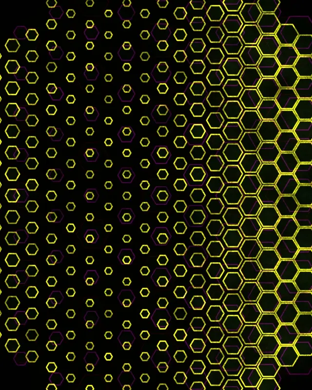 4:5 Instagram 60fps Hexagon Kaleidoscope Screensaver Motion Background