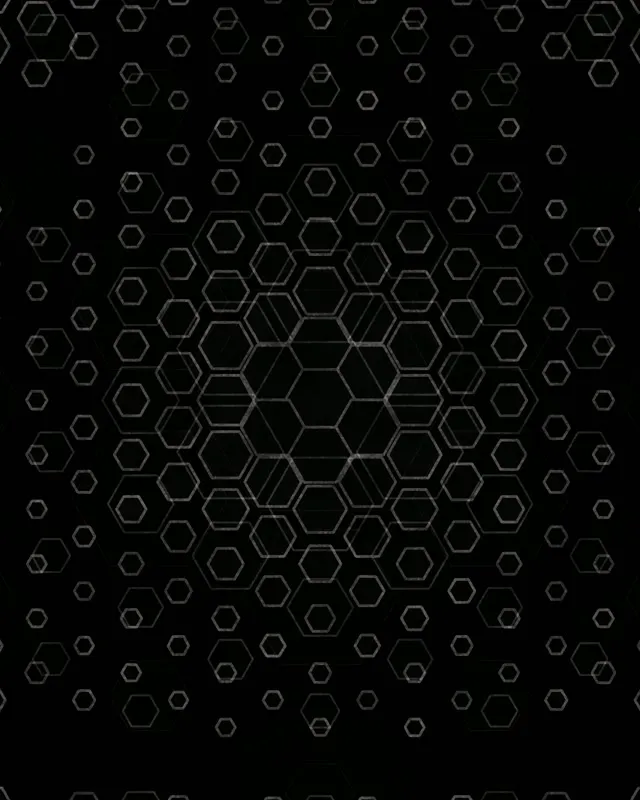 4:5 Instagram | 60fps Hexagon Screensaver VJ Animation Neon Dark Aesthetic