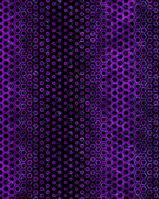 4:5 Instagram 60FPS Purple Hexagon Screensaver - VJ Loop Background