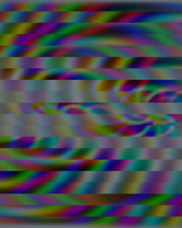 4:5 Instagram | 60fps Rainbow Neon Spiral Screensaver VJ Animation Vortex